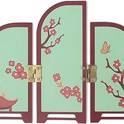 ATORSE Decorative Screen Traditional Chinese Art for Countertop Shelf Bedroom 16.3cmx0.15cmx12.6cm|Home & Garden|Home D?©cor|Figurines-image-35