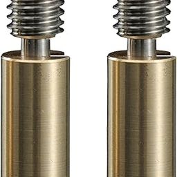 ATORSE 2 Pieces 3D Printer Bi Heatbreak Replace Spare Parts Extruder Printer Throat B-14