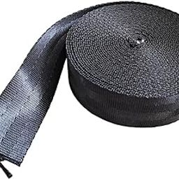 Nylon/Canvas Webbing or Flat Strip 1 inch 0r 25 mm Wide for Collars, Leashes, Diving Gear, Sports Gear, Bag Belt, Hiking (10 Meter, Pack of 1)-45