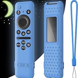 OBOE Samsung Smart TV Remote Cover - Silicone Case with Lanyard (Glow in Dark Blue) - Compatible with 2023 Model TM-2360 E Remote-17