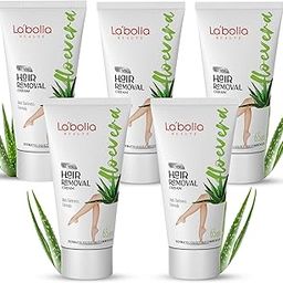 Labolia Beaute Aloevera Hair Removal Cream for Women with Anti Darkening Formula 65g (Pack of 2) | Suitable For Sensitive Skin, For Body, Legs, Underarms, Arms and Bikini Line-50