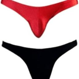 Mens and Boys Thong Strechable Cotton Underwear Unique Flexible Pack of 2 (FOXY0611)-picture-11