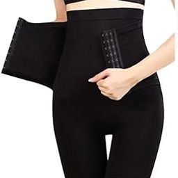 Seamless High Waist Belly Retraction Pants with Steel Bone Anti Curling Body for Women-image-52