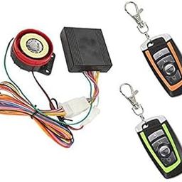 Supremechoice 03-ALM Bike Alarm Universal Security System Button Remote Key Anti-Theft Alarm Kit for Hero Splendor Plus-22