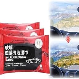 VIHM Oil Film Cleaning Wipes, Wipes for Quick Cleaning of Oil Film, Automotive Oil Film Cleaning Wet Wipes, Auto Glass Oil Film Removal Wipes,Multifunctional Cleaning Wipes (5)-image-68