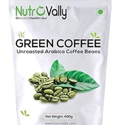 NutroVally Green coffee beans 400gm for Weight Management | Energy Booster & Antioxidants Rich coffee beans-image-8