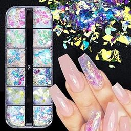 Aurora Nails Broken Glass Paper - DIY Nail Art (1PC)-image-41