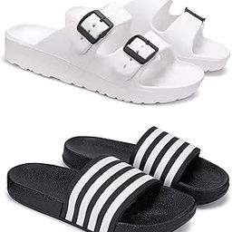 WINGSCRAFT Men's Rover Lightweight Comfortable| Slides|Clogs| Sandals with Adjustable Back Strap for Men Multicolor-picture-12