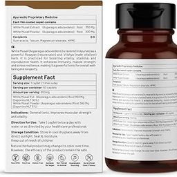 Dishant White Musali Caplet,safed Musli Caplet | Exctract Of Safed Musli For Energy & Stamina In Men & Women Body | (60 caplet)-image-52
