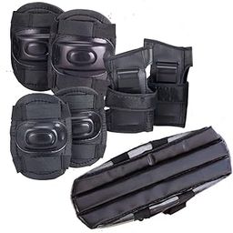 BODY MAXX Kids Skating Safety Protective Gear Set of Knee, Elbow Support, Wrist Guard, Cap, Colour May Vary-image-34