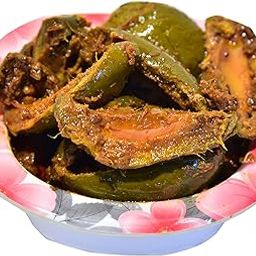 Rajasthani Swaad Raw Mango Pickle Homemade Aam Ka Achar Dry Masaledar Keri Mango Pickle (No Preservative, No Vinegar,Natural Sourness, Less oil) Special Pickle Of Lohargarh | Jar Of 800 Grams-image-42