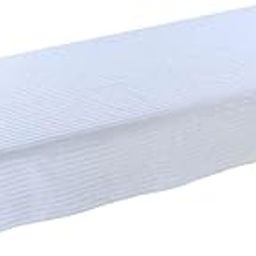 UJEAVETTE Beauty Massage SPA Treatment Soft Stripe Bed Table Cover Sheet White-image-44