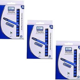 Interdental Flexible Proxa Brushes | ISO 3 Wide Gap | Pack Of 3 [10pcs/pack]-18