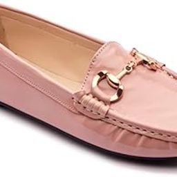 Elegant and Comfortable Pink Loafers for Women (MA-6302)-image-72