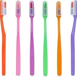 MAXI Angular Soft Bristles Toothbrush, Pack of 12-0