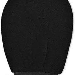 Cheekyglo Ms Magic Secret Body Exfoliating Glove - Pure Viscose Fibre, Exfoliating Body Glove For Dead Skin, Tan Removal For Face And Body, Directly Imported, Black (Pack Of 1)-48