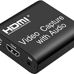 RuhZa 4K 1080P HDMI Audio Video Capture Card, with Audio to USB 2.0 for Live Streaming Compatible with PS3/ PS4 /Xbox One/DSLR/Camcorders/Action Cam etc.-28