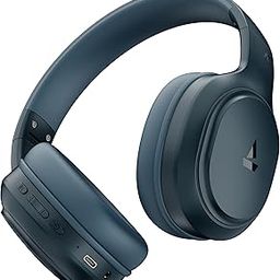 boAt Rockerz 430, 40mm Drivers, Beast Mode (40ms Latency), 40hrs Playback, ENx Tech, Voice Assistant, BTv5.4, Adaptive Fit & Easy Access Controls, Bluetooth Over Ear Headphones(Bold Blue)-image-99