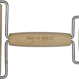 Creative HobbiesÃ‚ Hardwood Pony Roller Dual Roller Tool for Ceramic and Pottery Clay Working-image-22