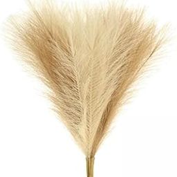 UJEAVETTE 2xArtificial Pampas Grass 6 Stems Decor Bouquet for Vase Wedding Home Decor-image-35