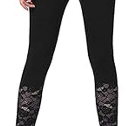 Capri lace Leggings for Womens and Girls-image-74