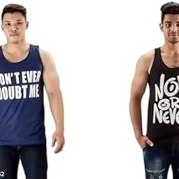 Round Neck Big Armhole Gym Stringer Vest for Men|Gym_tee196-image-41
