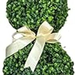 ATORSE Easter Bunny Garden Stake Green Bunny Topiary Plants for Garden Spring Height 90 cm-image-36