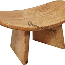 GOODWILL CRAFTS Yoga Antique Meditation Bench/Stool/Foldable/Curve Bench (Meditation Bench)-image-99