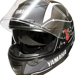 Yamaha Y4 Full Face Helmet (Matt Black, Size XX) Y6ATZ1MB2L24-image-42