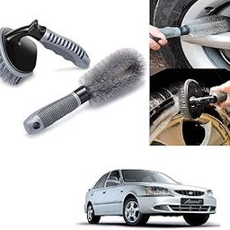 Auto Addict Combo Car Tyre Cleaner Wheel Tire Brush and Alloy Brush for Accent-image-99