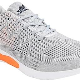 Running/Walking/Sports Shoes (909-L.Grey Orange-8-picture-40