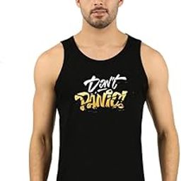 Men's Cotton Printed Relaxed Vest-21