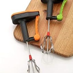 Homeiva� Manual Hand Blender Power-Free Kitchen appliances with high Speed Operation Multi Kitchen Cooking,Egg & Cream Beater, Milkshake, Lassi, Butter Milk Mixer (Multicolours)-picture-12