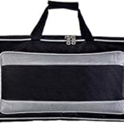 Best 61 Keys Keyboard Bags/Covers to Safe for Piano to The Dust Cover (Black)-13