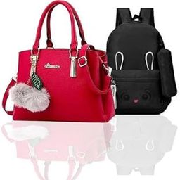 The Bags Maker Stylish Girls' Backpack Combo Set – School & Travel Ready| style - 1971 Women's Handbags-image-129