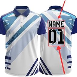 Dika Sports Personalized Jersey Men's Cricket t-Shirt Printed Cricket Jersey Online Sports t Shirts for Men | 2 Year to 5XL-image-96