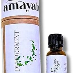 Amayah 100% Pure Peppermint Essential Oil for Headaches, Focus & Sinus Relief | Pack of 2-30ml-18