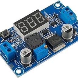 LM2596S DC-DC Buck Converter Module with Digital Voltmeter LED Display, Adjustable Step Down Voltage Regulator 3-40V Input to 1.25-37V Output for UNO DIY Power Projects-image-58