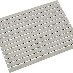 Eurotex Shower Mats for Bathroom Anti Slip/Shower Mat/Shower Mat Anti Slip Bathroom Floor Mat with Water Drain Holes/Thickness 9mm/Size (Grey, 61cm x 45cm)-image-63