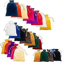 DLC set of 50 Velvet Potli Bags for Return Gifts, inch pouch for Wedding gifts, Women Jwellery Handbag-image-6