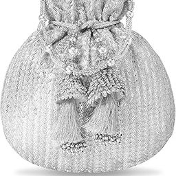 Potli Bags for Women Bag Clutch Ethnic Bride Purse Gift for Women-image-66