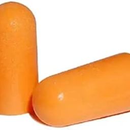 MS Enterprises 3M 1100 Uncorded Foam Reusable Earplugs For Noise Reduction (Pack Of 2, Orange)-51