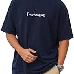 Men Oversized Printed Round Neck Cotton Blend T-Shirt-image-81