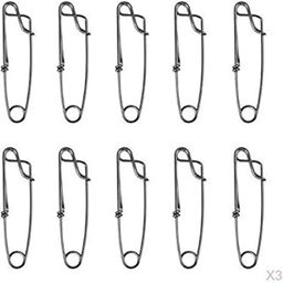 UJEAVETTE® 30X Stainless Steel Long Line Longline Clip for Fishing Snapper Tool 60Mm Easy On and Easy Off-image-17