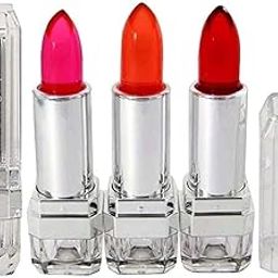 Colour Change Gel Lipstick 3 pcs, Shimmery Finish - Multicolor-picture-30