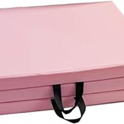 The Style Sutra Three Fold Exercise Mat Easy to Store for Women Men Aerobics MMA Pilates Pad Pink|1 Folding Exercise Mat| Exercise Mats-image-41