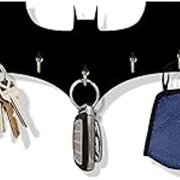 RHT Designer Key Holder | Wooden Wall Mount Key Holder for Home & Office (The Dark Knight)-image-10