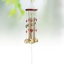 Brass Wind Chime (24 inch, Multicolour)-image-96