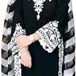 Georgette Unstitched Suit Set for Women | Embroidered Patiala Style Dress Material with Dupatta-image-46