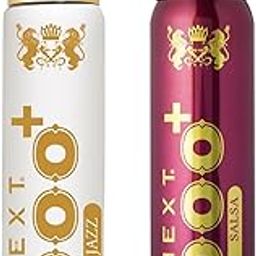 Next Care 1000+ Deodorant Spray - For Men & Women with WHITE MUSK,VANILLA,LEMON,LAVENDER | Deo Jazz and Salsa(300 ml, Pack of 2)-42
